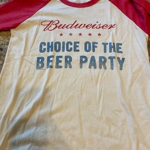 Budweiser Junk Food shirt